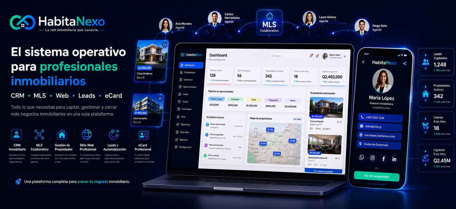 HabitaNexo — SaaS inmobiliario