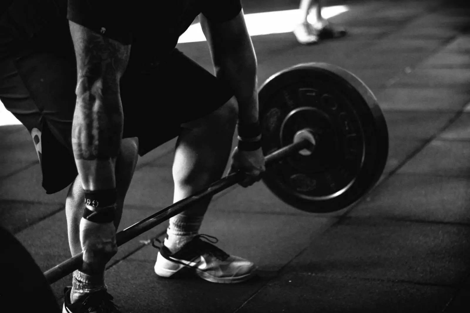 Deadlift close-up